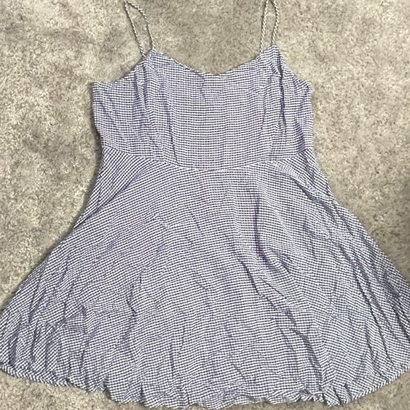 Old Navy Fit & Flare Checker-print Dress - Picture 2 of 3